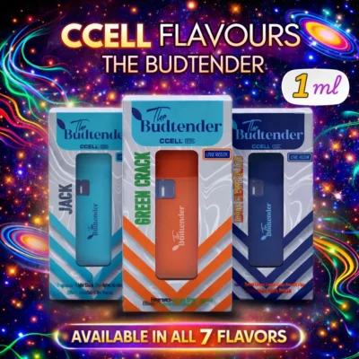 The Budtender  CCELL Flavours in 1ML