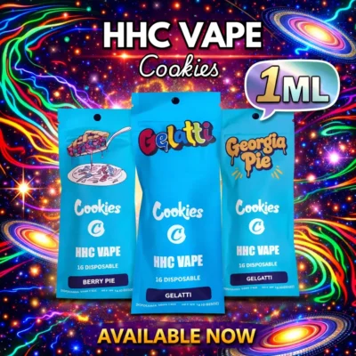 Cookies 1ML HHC vape in Premium  Flavours