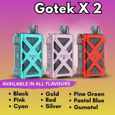 Gotek X 2 Premium Best  Flavours