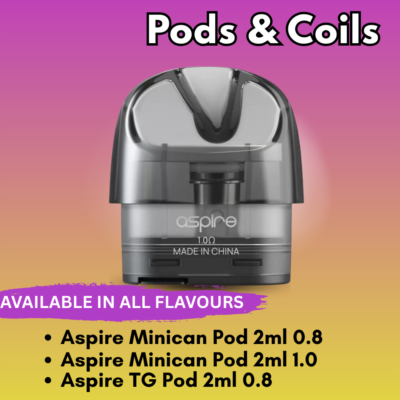 Pods & Coils Premium Quality Flavours