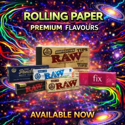 Rolling Papers in  Premium Flavous