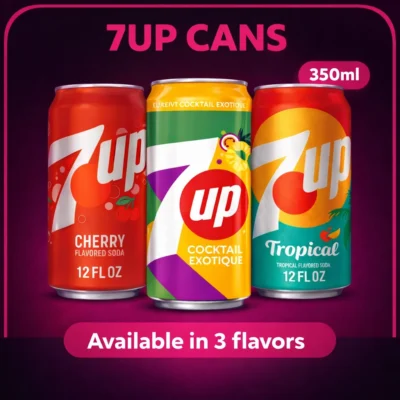 American 7up 355ml – lemon-lime soda