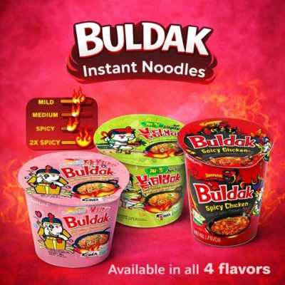 Buldak Instant Cup Noodles – Korean spicy ramen