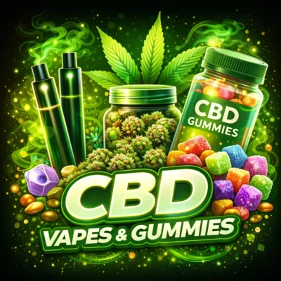 CBD VAPES & GUMMIES