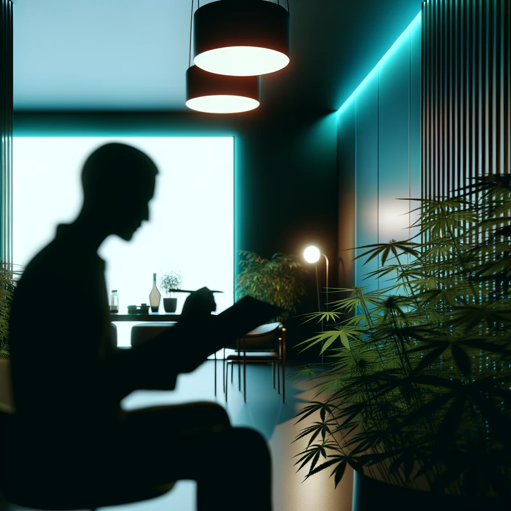 Calm evening lifestyle scene representing relaxation and mindful routines