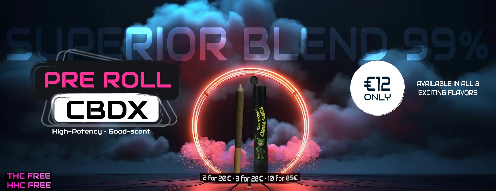 Pre-roll CBDX featured product